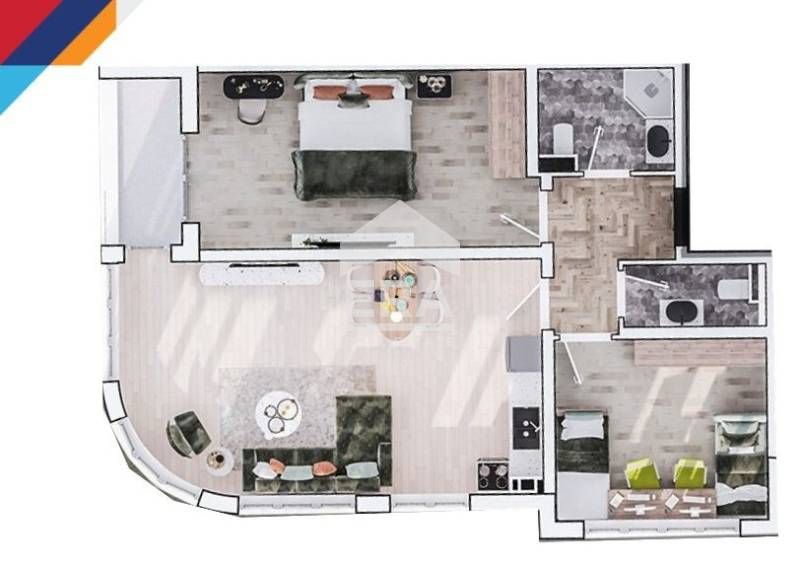 Продава се Тристаен апартамент в София, Стрелбище - 123 кв.м за 1463 €/кв.м - Снимка #1