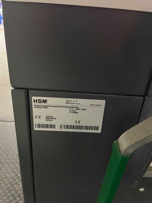 Шредер за велпапе HSM ProfiPack P425