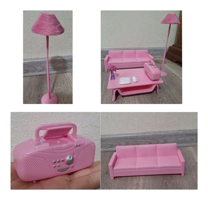 Кукольная мебель,качели для кукол,медицинский набор,кукла,