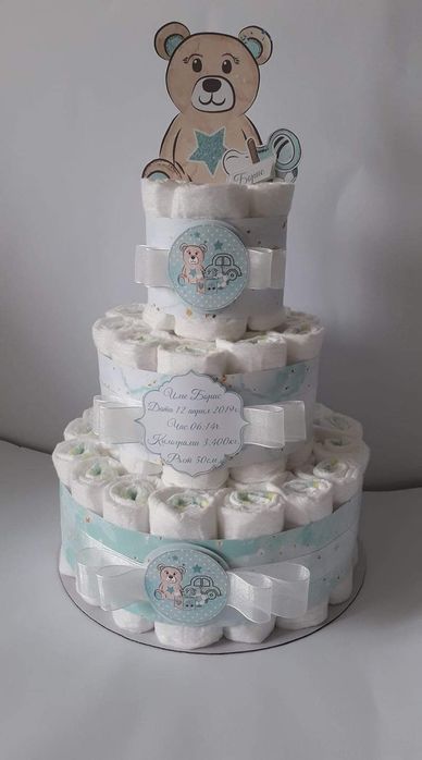 Торта от памперси