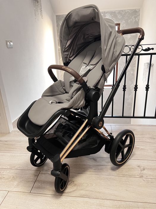 Cybex E-Priam 4 Rosegold  3 in 1 - Nou!!