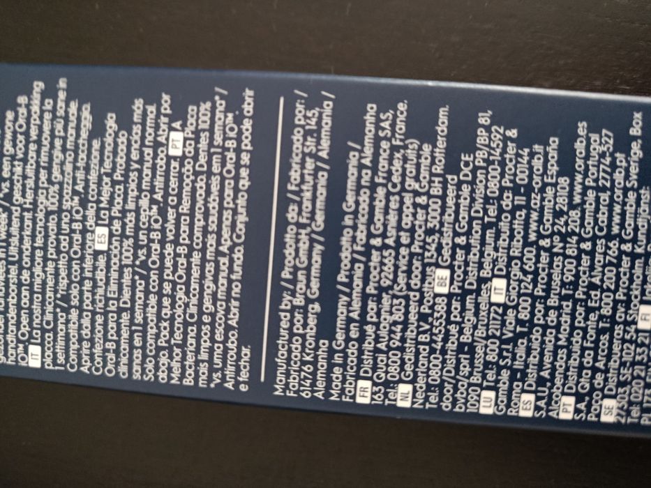 Rezervă periuță de dinți electrică oral -b
