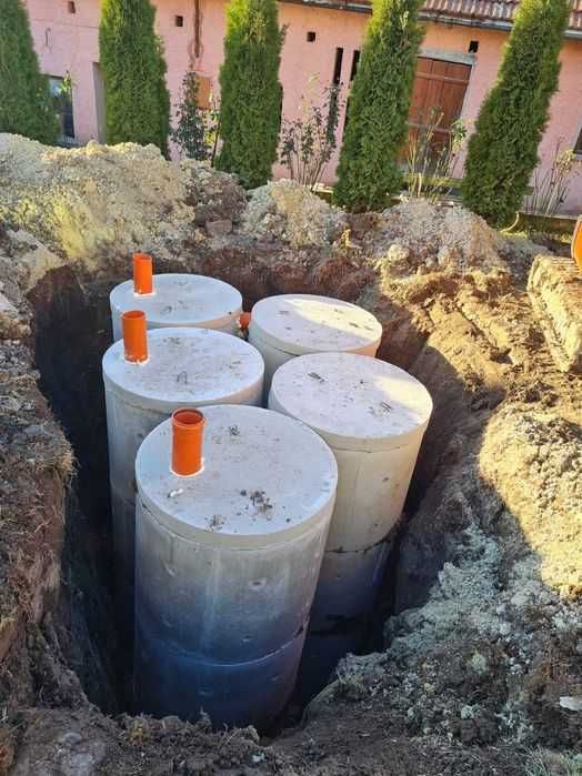 Изграждане на външна канализация, септични ями, дренаж, канал и др