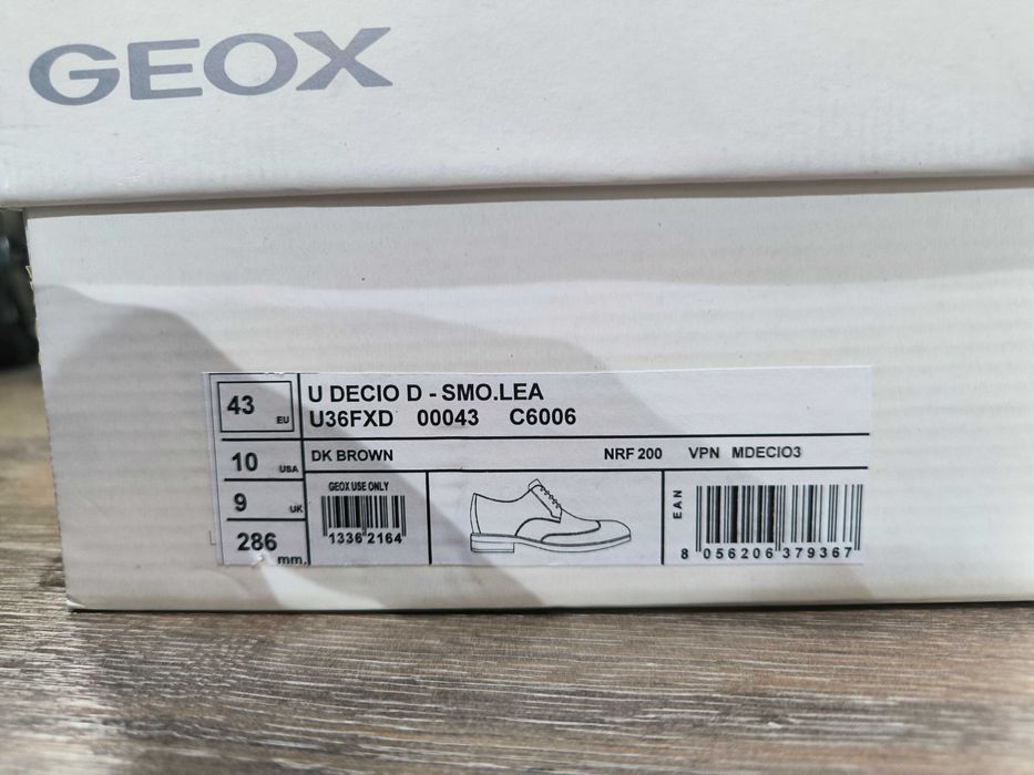 Мъжки официални обувки Geox Respira