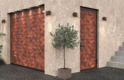 Секционные ворота ALUTECH