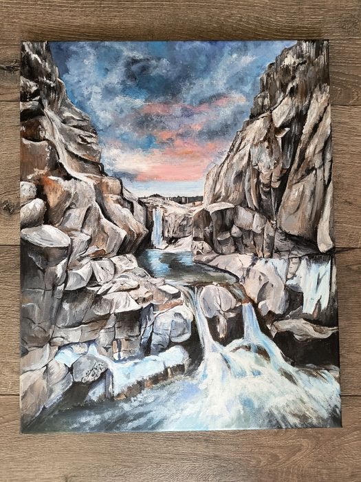 Ръчно рисувани акрилни картини