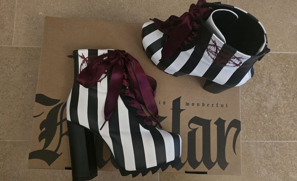 Killstar LOST VEGAS BOOTS оригинални боти 38 номер