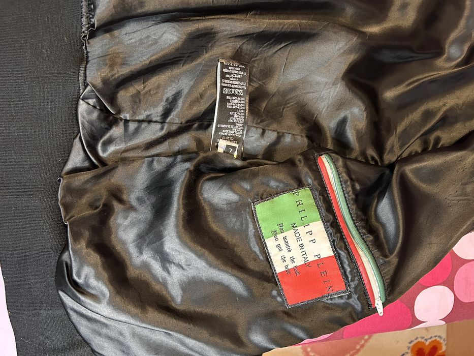 Geaca piele Philipp Plein