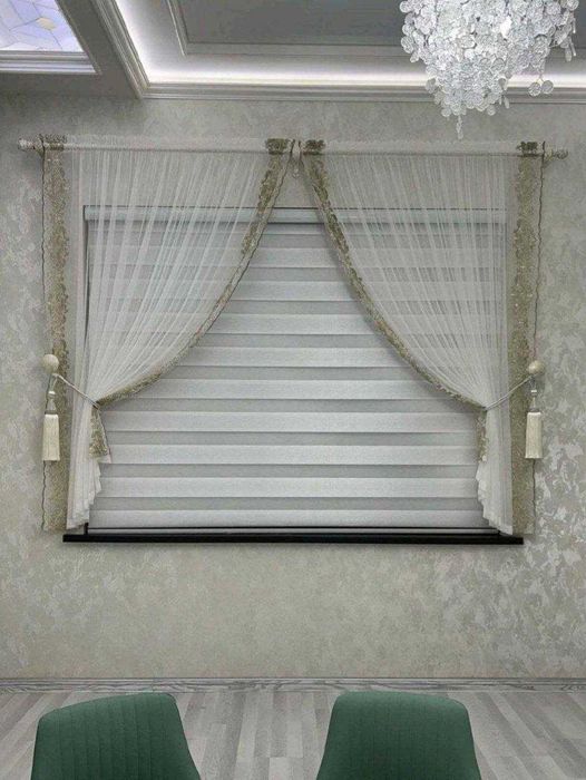 Жалюзии Ролл шторы День и ночь