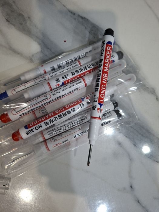 Маркер с удлиненым канцом