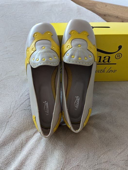 Нови Дамски обувки,номер 40,27 см - стелка,естествена кожа,Gabina