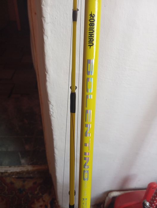 2 Lansete Robinah Bolentino + Mulinete FL, 2,7m & 2,4m, Fir Energo Team Excalibur Carp