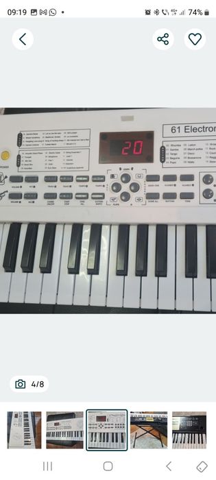 Orga Casio CTK1550,Yamaha si K Electronic