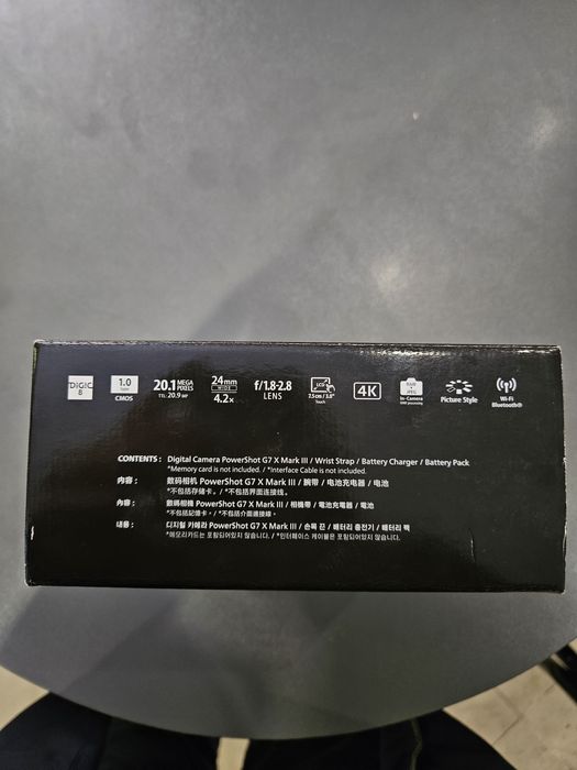 Камера Canon PowerShot G7 X Mark III