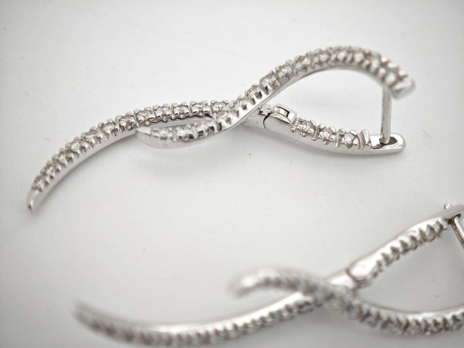 Cercei 14k diamante naturale