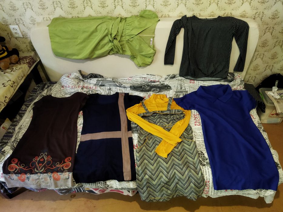 Платье блузки бу