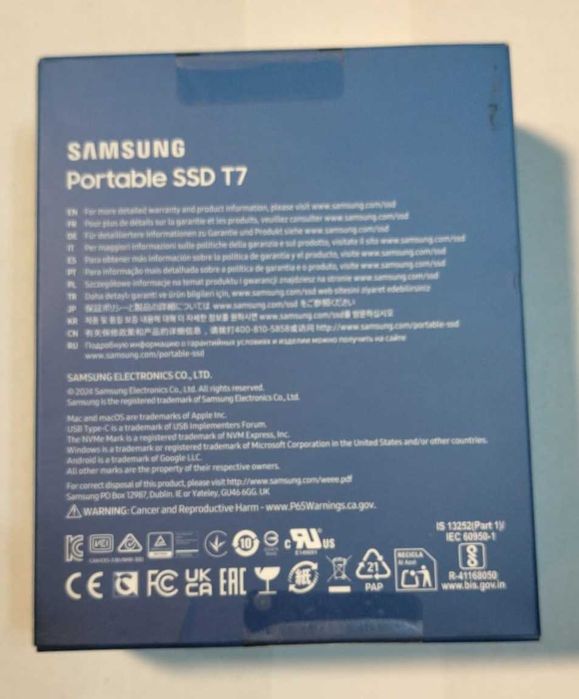 SSD Extern 1TB Samsung Nou, USB-C