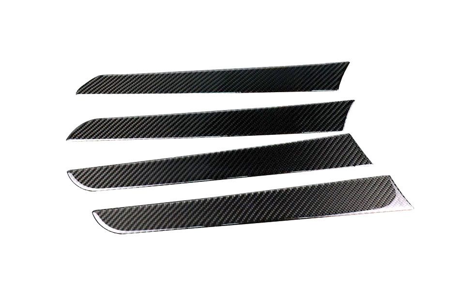 Ornamente fibra carbon trim / bandouri fete de usi - Audi A4 (B8), A5