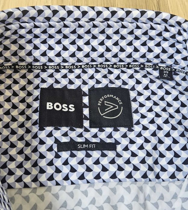 Мъжка риза Boss Slim Fit P-ROAN-kent Shirt - М