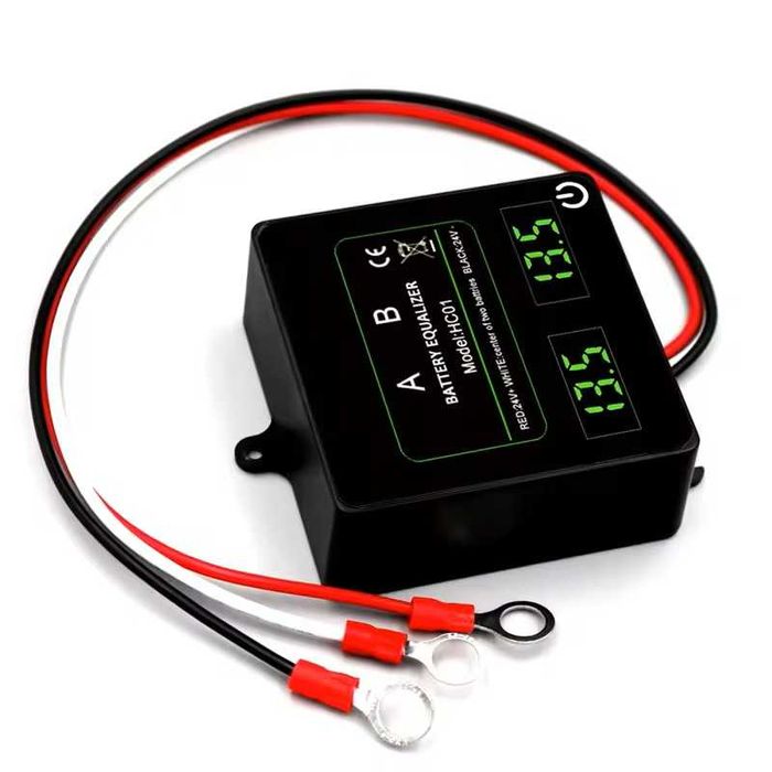 Egalizator Baterii 24V  HC01-SW cu Afisaj  si Comutator Tactil