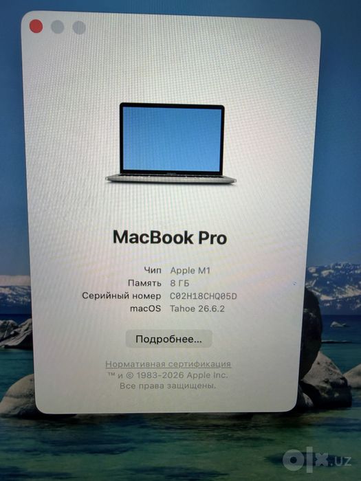 Macbook Pro M1/8/256