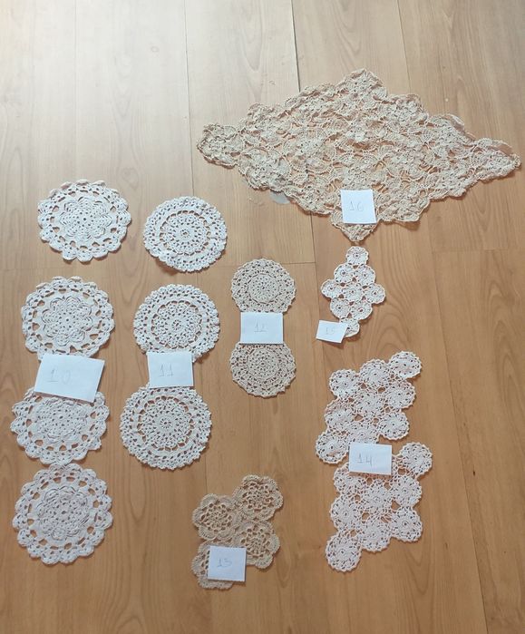 Ръчно плетени на една кука карета