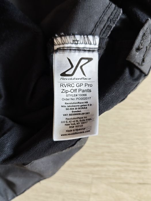 RVRC GP Pro Zip-off convertible pants, мъжки дълги/къси панталони