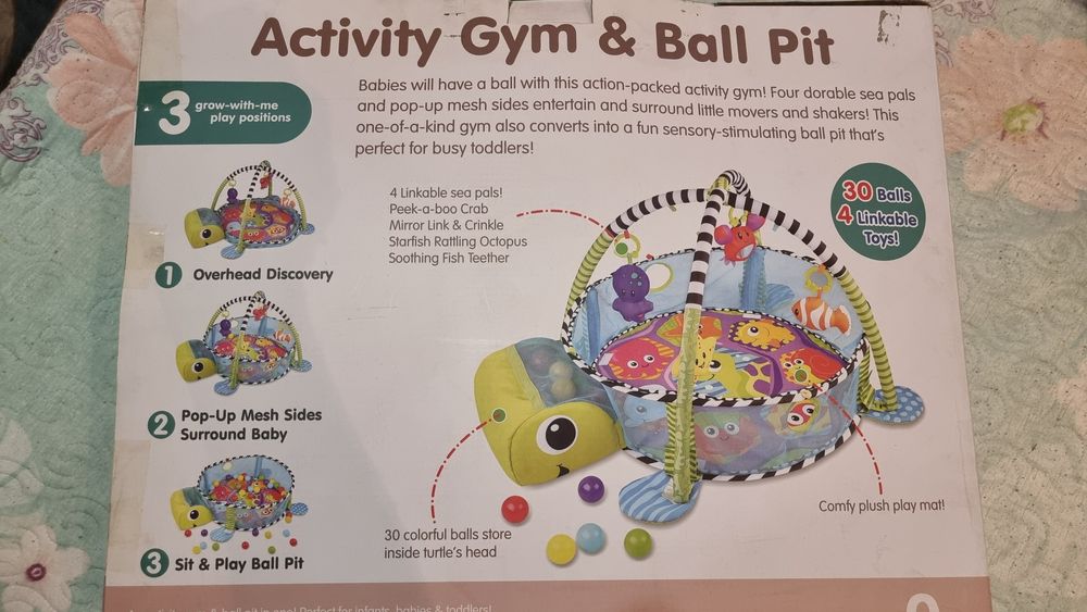 Коврик игровой черепашка