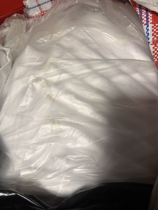 Чехол на стол со спинкой белый