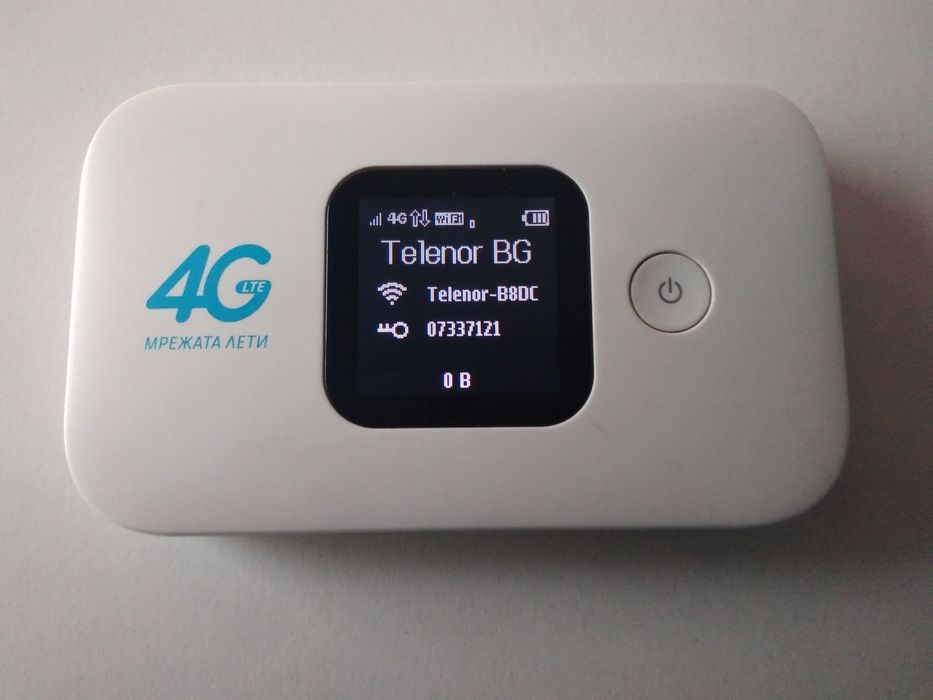 4G бисквитка- джобен рутер  на Yerel България за мобилен Интернет