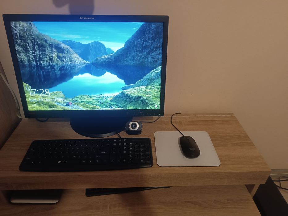 PC HP complet + monitor Lenovo | Windows 10 | 8GB RAM