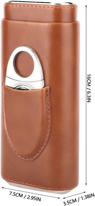 Set humidor cu 3 trabucuri