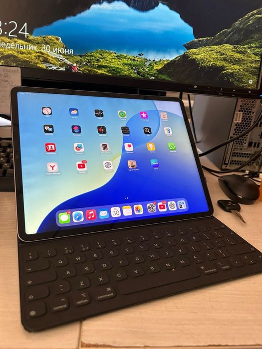 Ipad Pro 13 M2 в очень хорошем состоянии
