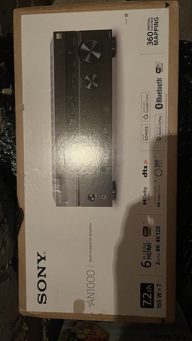 Sony an1000 multi chanel av amplifier