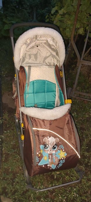 Зимние детские санки