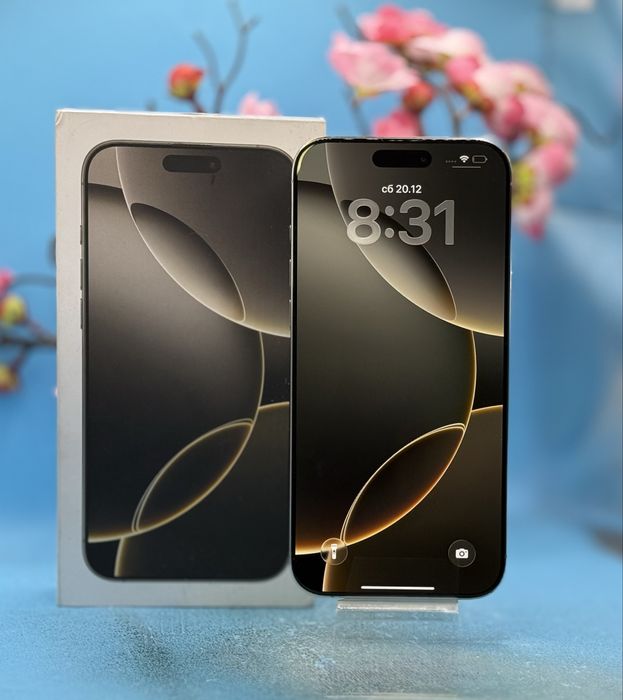 Apple iPhone 16 Pro Max, 256GB, 5G, Natural Titanium