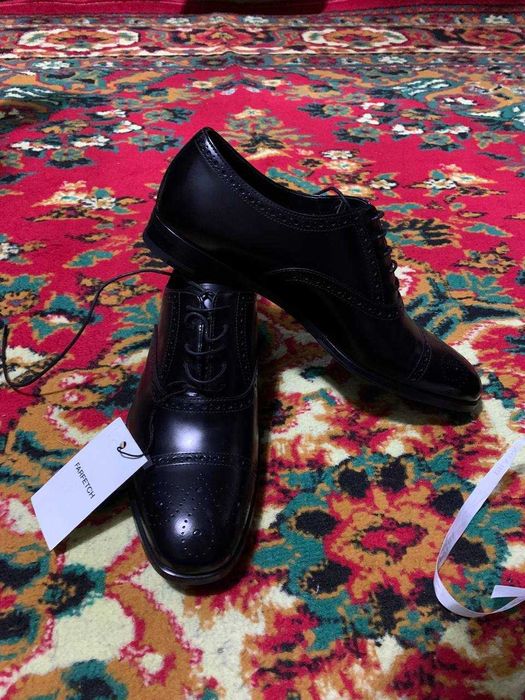 Туфли Кожаные оксфорды