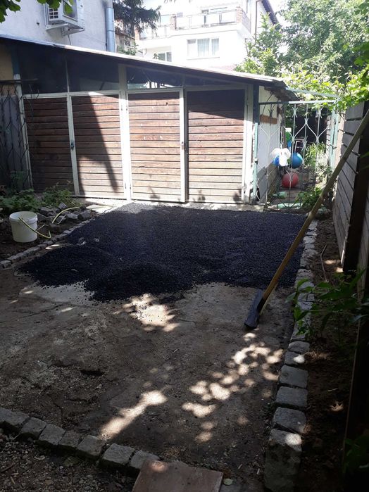 Асфалтиране редене на Тротоарни Плочи Паваж от 20лв на кв.м