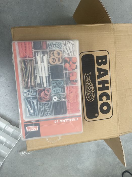 Cutie organizator Bahco suruburi/pescuit