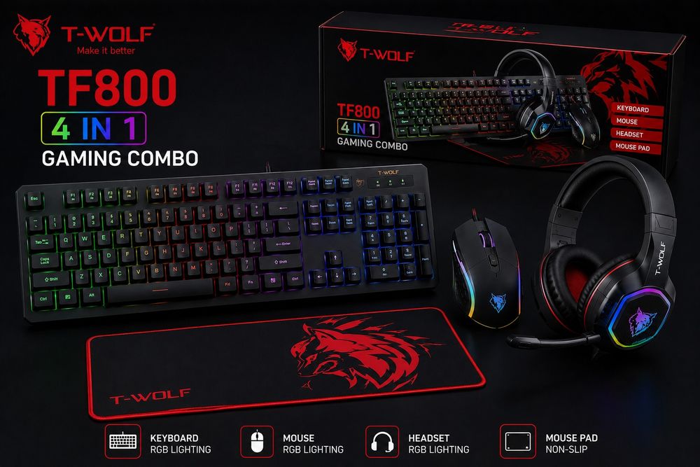 TF800 4x1 gaming combo nabor