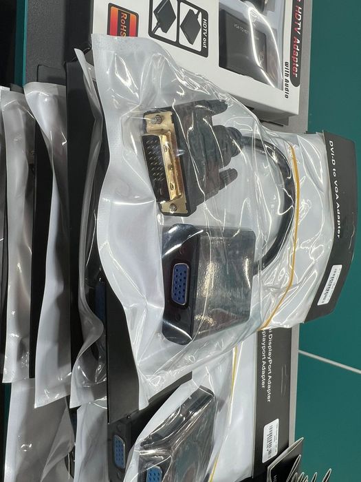 Продам кабеля HDMI, VGA, DP, переходники (Адаптеры)