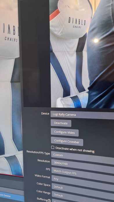 Camera videoconferinta Logitech Rally 4KUHD,Zoom15XOptic,Videochat,OBS