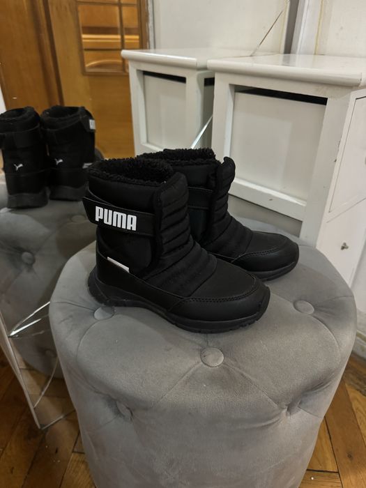 Ghete puma negre copii