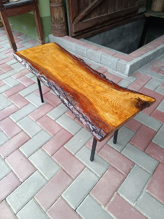 Masa cafea paltin , stejar și larice