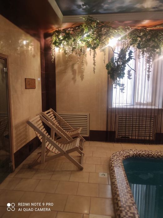 Баня  с бассейном