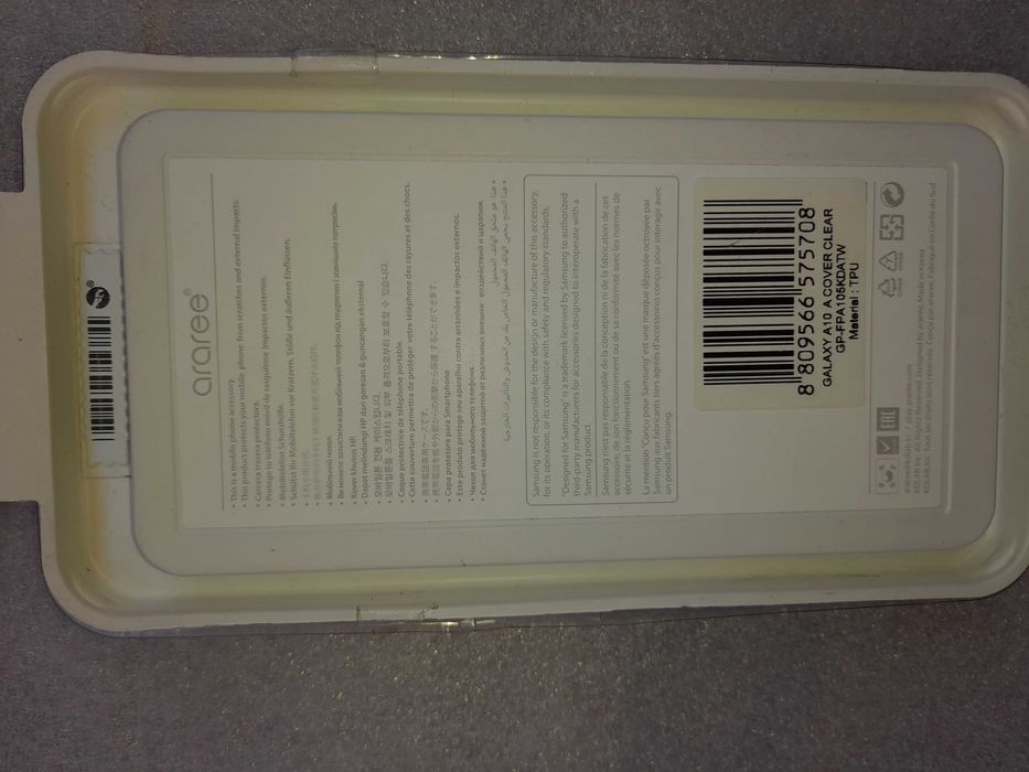 Husă originală SAMSUNG GALAXY  A10  Perfect Protection and grip Acover