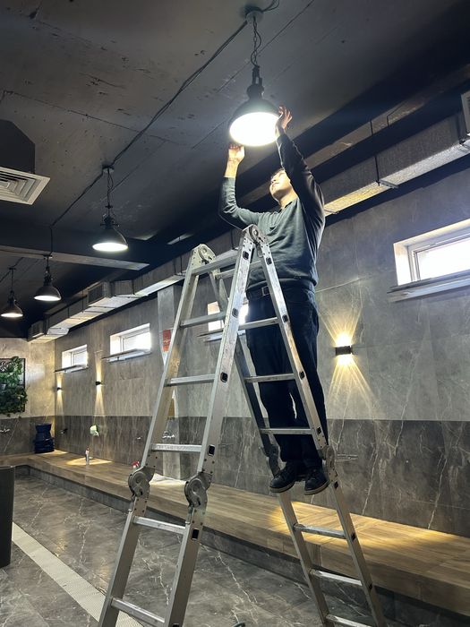 Услуги Электрика алмата, замена автомата