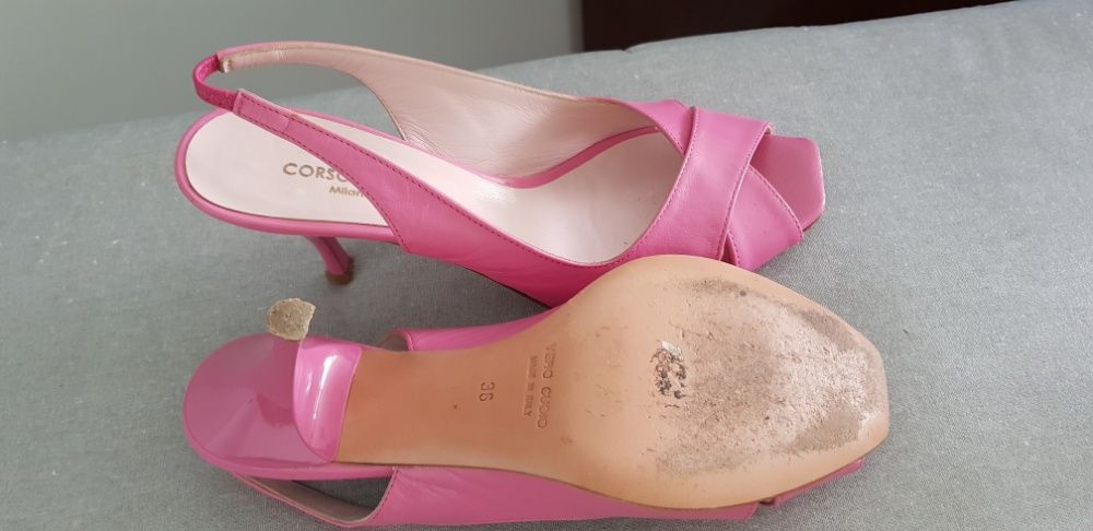 Sandale din piele Corso Como masura 36