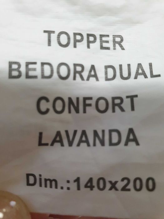 Topper pat ,canapea 140x200