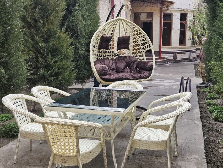 Bizda ratan stol stular uylarga dachalarga kafelarga choyhonalarga